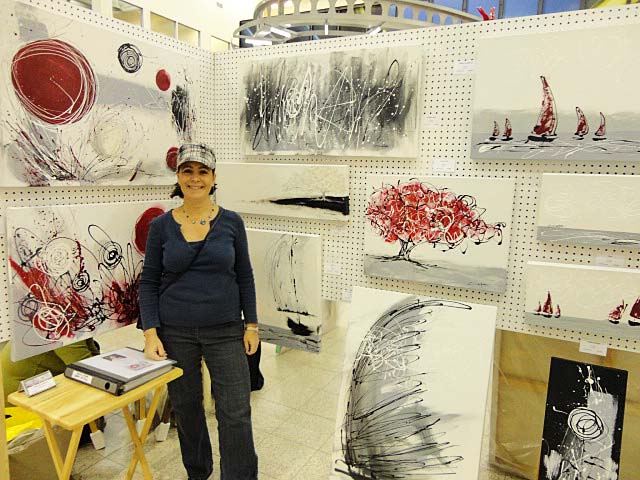 Grand salon des arts de Sherbrooke - Anik Dubaere artiste peintre Grand salon des arts de Sherbrooke - Anik Dubaere artiste peintre