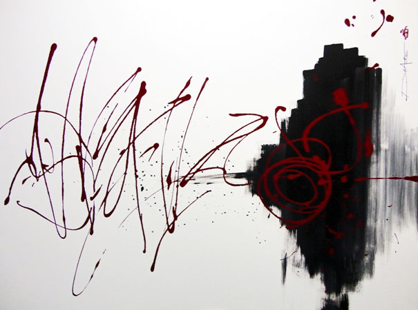 acrylique  toile moderne contemporain